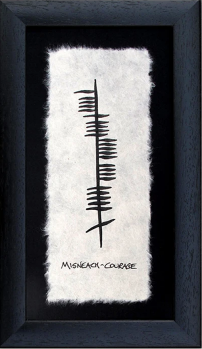 Ogham 'Courage' 