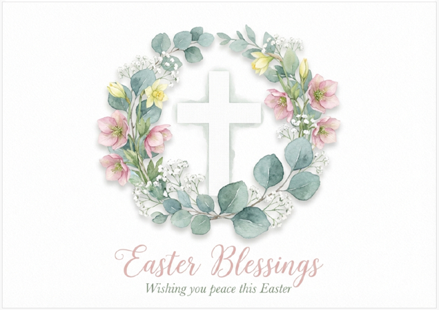 Easter Blessings Card