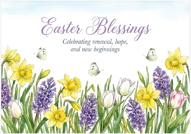 Easter Blessings Card